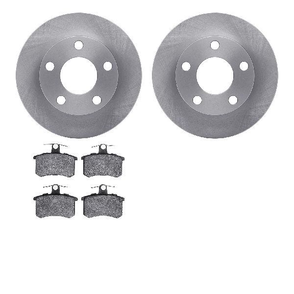 1995-1998 Audi A6 Disc Brake Kit - Rear (Dynamic Friction)