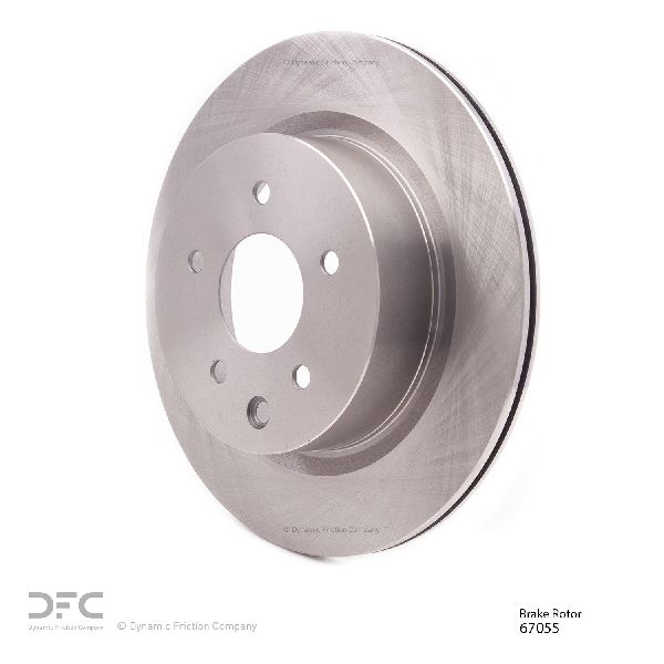 2008-2012 INFINITI EX35 Disc Brake Rotor - Rear (Dynamic Friction)