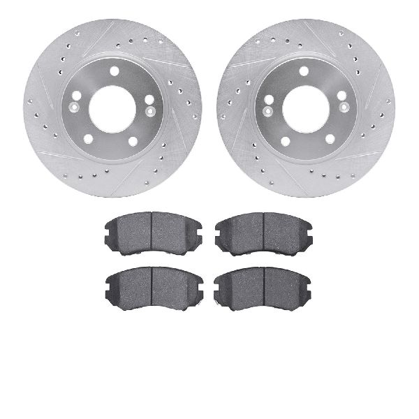 2007-2010 Hyundai Elantra Disc Brake Kit - Front (Dynamic Friction)