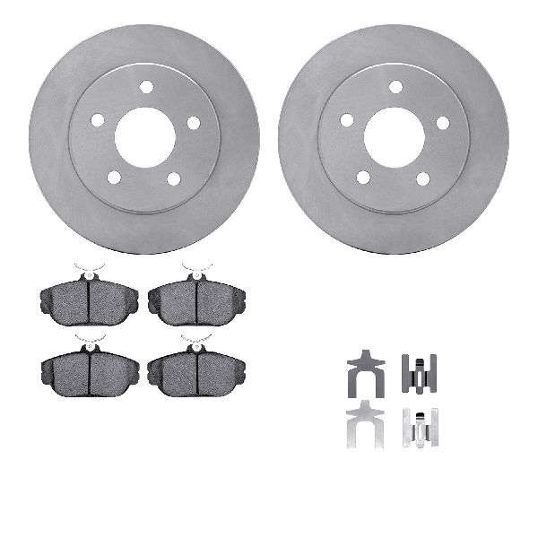 1994-2000 Ford Taurus Disc Brake Kit - Front (Dynamic Friction)