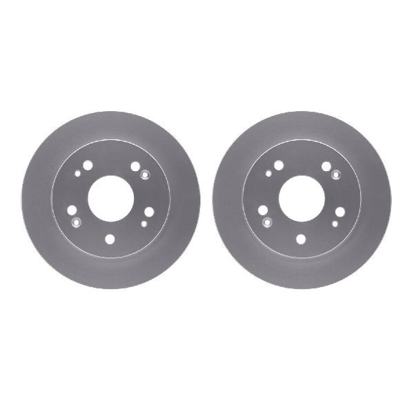 2013-2015 Acura ILX Disc Brake Rotor Set - Rear (Dynamic Friction)
