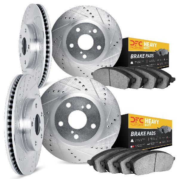 2003-2011 Mercury Grand Marquis Disc Brake Kit - Front and Rear (Dynamic Friction)