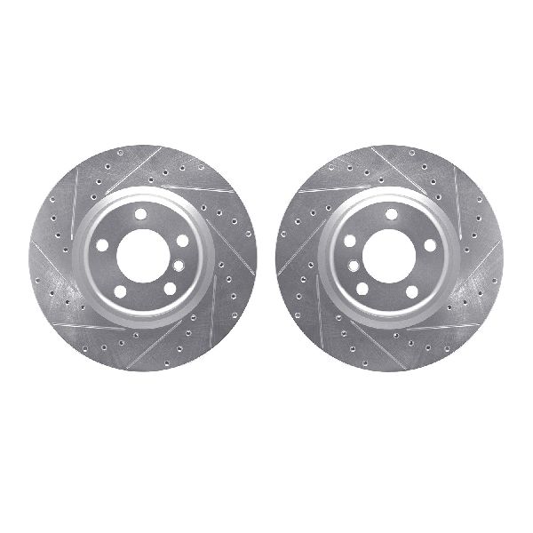 2014-2015 BMW 328i Disc Brake Rotor Set - Rear (Dynamic Friction)