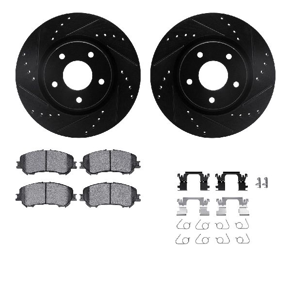 2017-2022 Nissan Rogue Sport Disc Brake Kit - Front (Dynamic Friction)