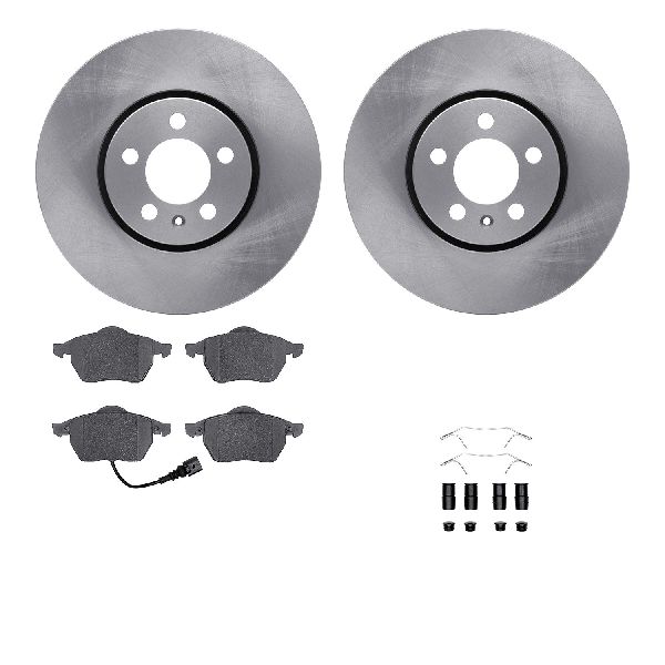 2000-2005 Volkswagen Jetta Disc Brake Kit - Front (Dynamic Friction)