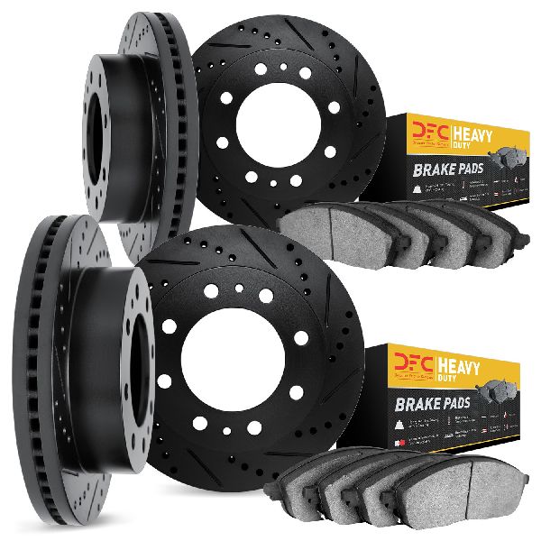 2011-2019 GMC Sierra 2500 HD Disc Brake Kit - Front and Rear (Dynamic Friction)