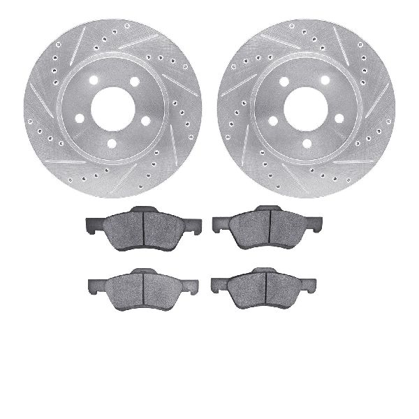 2009-2011 Mercury Mariner Disc Brake Kit - Front (Dynamic Friction)