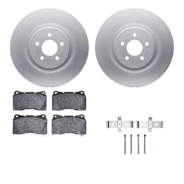 2011-2014 Ford Mustang Disc Brake Kit - Front (Dynamic Friction)