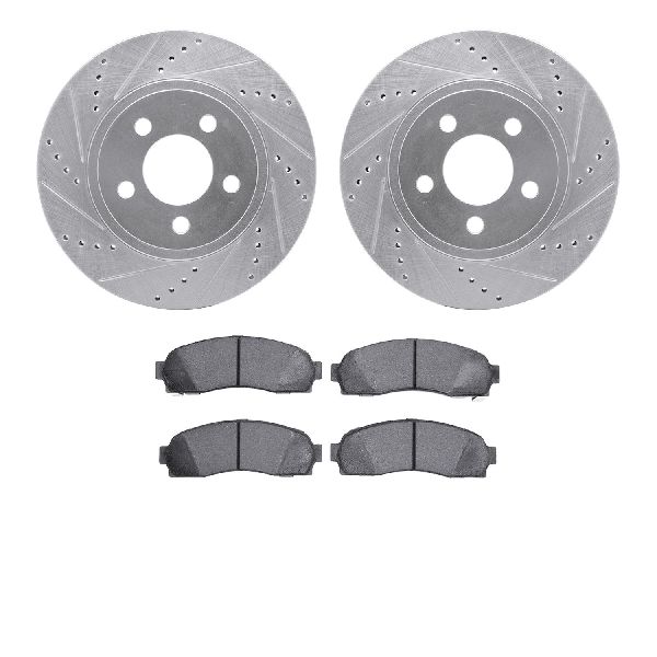 2003-2005 Ford Explorer Sport Trac Disc Brake Kit - Front (Dynamic Friction)