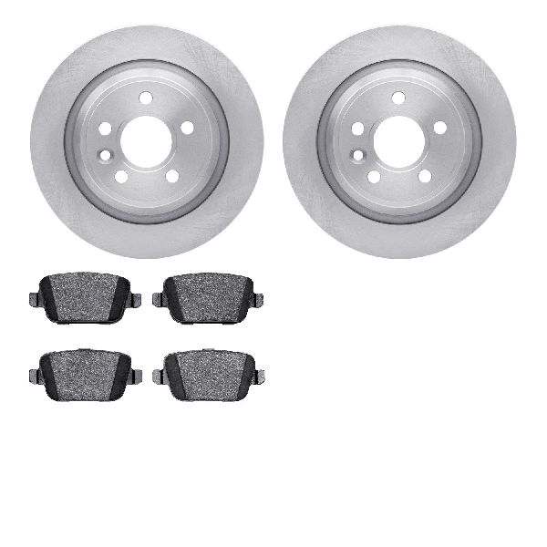 2010 Ford Focus Disc Brake Kit - Rear (Dynamic Friction)