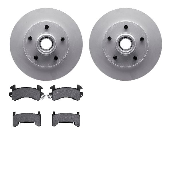 1982-1987 Pontiac Grand Prix Disc Brake Kit - Front (Dynamic Friction)