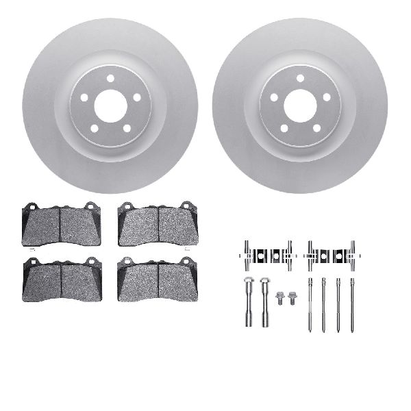 2016-2018 Ford Focus Disc Brake Kit - Front (Dynamic Friction)