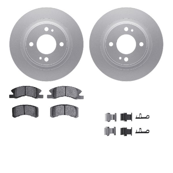 2017-2024 Mitsubishi Mirage G4 Disc Brake Kit - Front (Dynamic Friction)