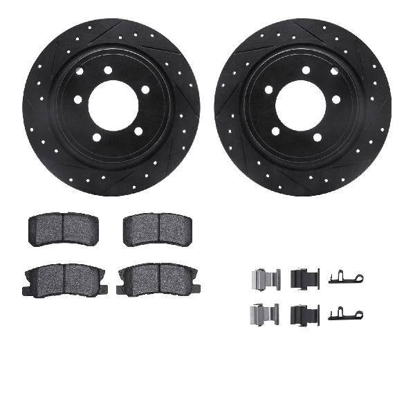 2011-2014 Chrysler 200 Disc Brake Kit - Rear (Dynamic Friction)