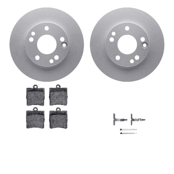 1996-2000 Mercedes-Benz C280 Disc Brake Kit - Rear (Dynamic Friction)