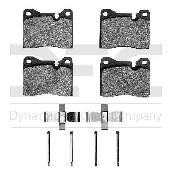 1979-1981 BMW 528i Disc Brake Pad Set - Front (Dynamic Friction)