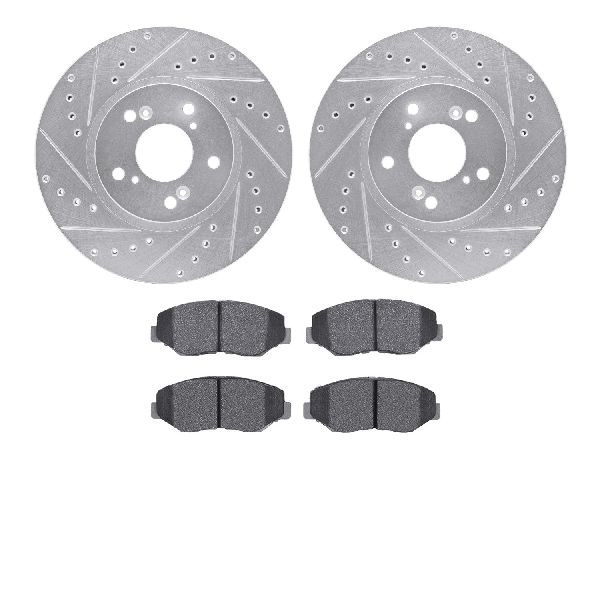 2003-2008 Honda Pilot Disc Brake Kit - Front (Dynamic Friction)