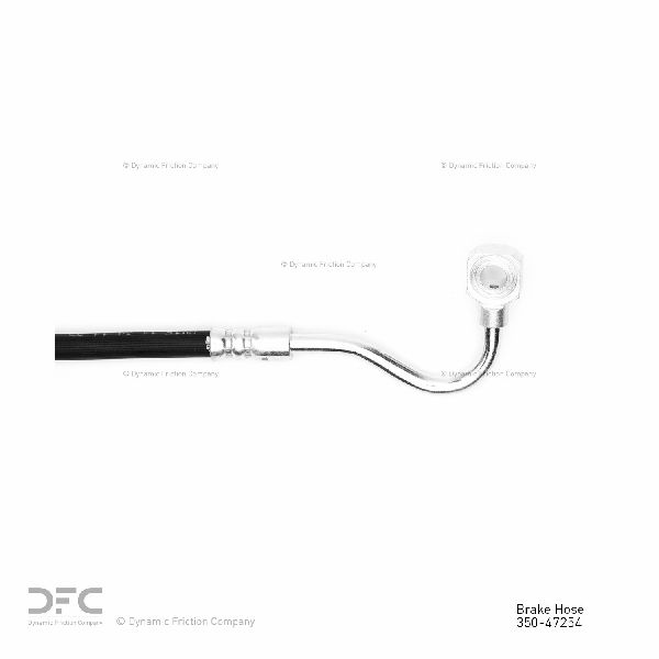 1983-1995 GMC G3500 Brake Hydraulic Hose - Front Right (Dynamic Friction)