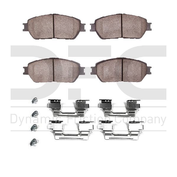 2002-2003 Lexus ES300 Disc Brake Pad Set - Front (Dynamic Friction)