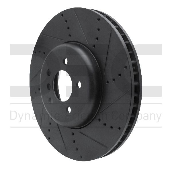 2009-2015 BMW 750i Disc Brake Rotor - Front Right (Dynamic Friction)