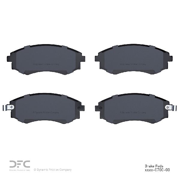 1989-2003 Hyundai Sonata Disc Brake Pad Set - Front (Dynamic Friction)