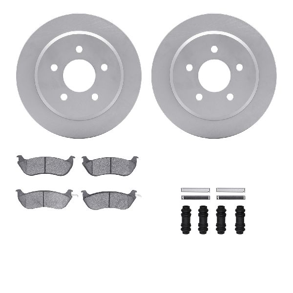 1996-2002 Mercury Grand Marquis Disc Brake Kit - Rear (Dynamic Friction)