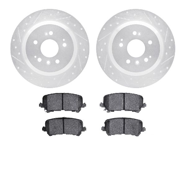 2017-2022 Honda Ridgeline Disc Brake Kit - Rear (Dynamic Friction)