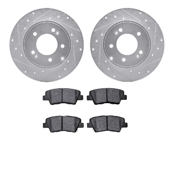 2009-2011 Hyundai Azera Disc Brake Kit - Rear (Dynamic Friction)