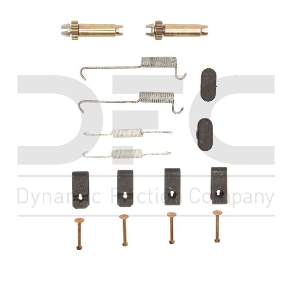 1996-2002 Lincoln Town Car Parking Brake Hardware Kit - Rear (Dynamic Friction)