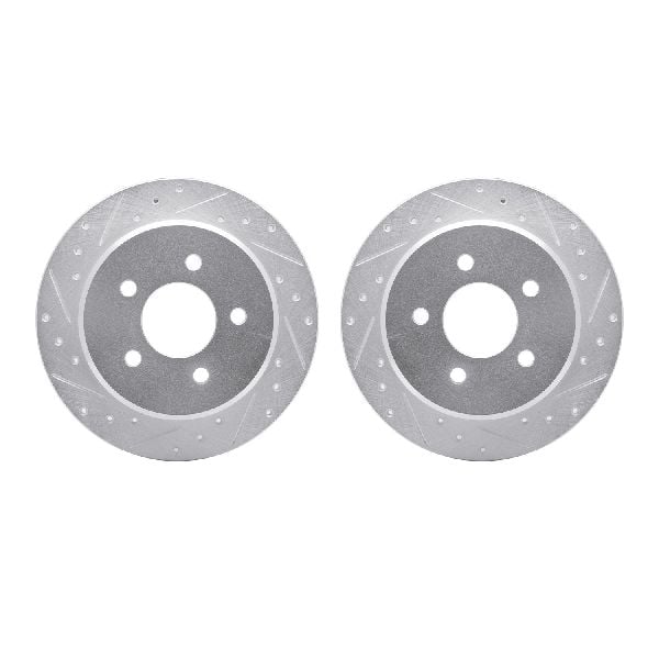 1991-1995 Lincoln Town Car Disc Brake Rotor Set - Rear (Dynamic Friction)