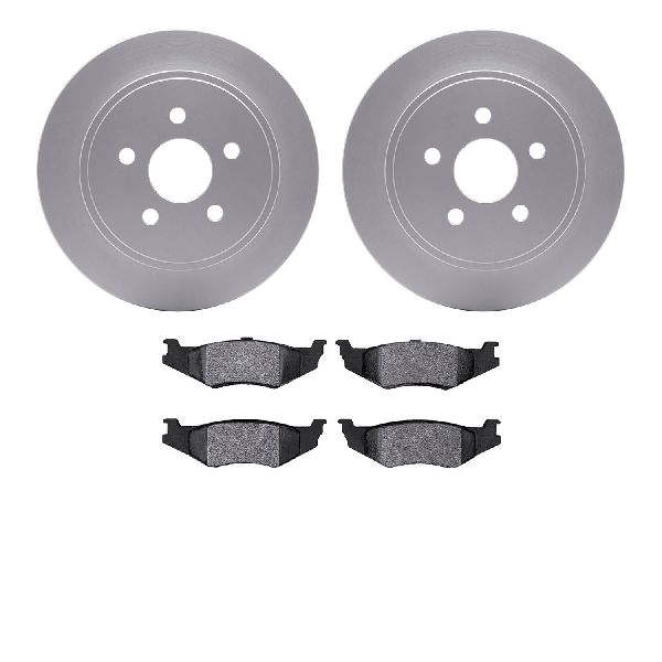 2003-2010 Chrysler PT Cruiser Disc Brake Kit - Rear (Dynamic Friction)