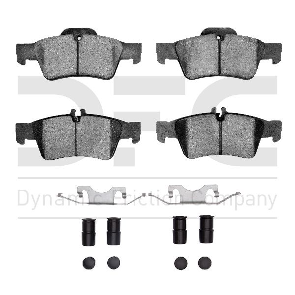 2007-2013 Mercedes-Benz S600 Disc Brake Pad Set - Rear (Dynamic Friction)