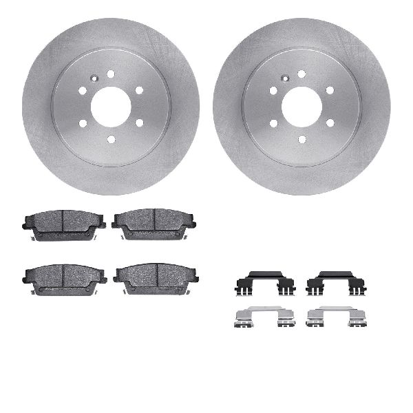2004-2009 Cadillac SRX Disc Brake Kit - Rear (Dynamic Friction)