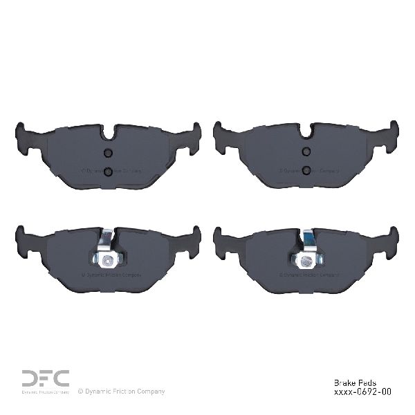 1996-2000 BMW Z3 Disc Brake Pad Set - Rear (Dynamic Friction)