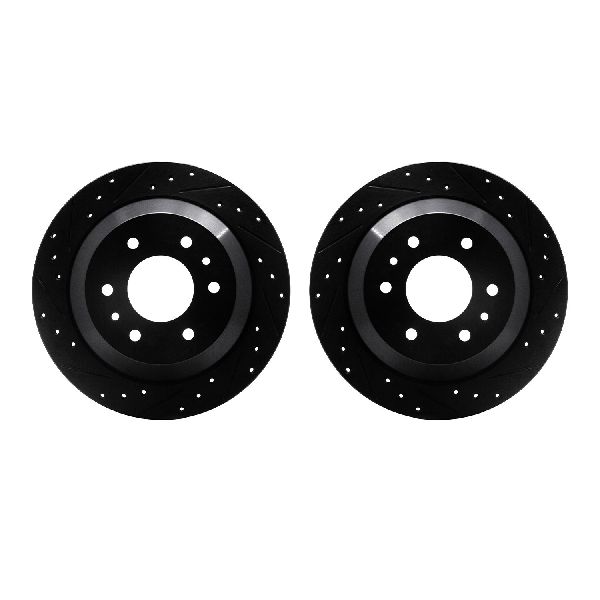 2002-2009 GMC Envoy Disc Brake Rotor Set - Rear (Dynamic Friction)