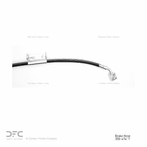 2007-2010 GMC Sierra 3500 HD Brake Hydraulic Hose - Front Right (Dynamic Friction)