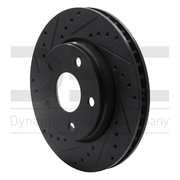 2007-2018 Jeep Wrangler Disc Brake Rotor - Front Left (Dynamic Friction)