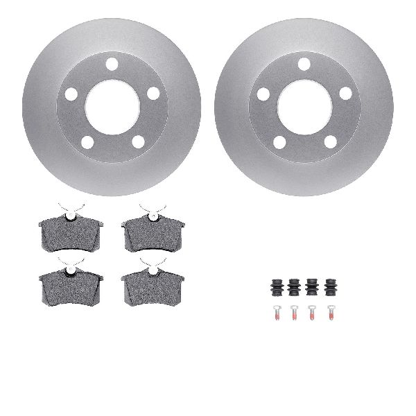 1998-2001 Audi A6 Disc Brake Kit - Rear (Dynamic Friction)