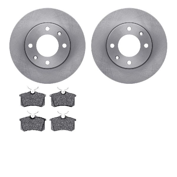 1989-1991 Peugeot 405 Disc Brake Kit - Rear (Dynamic Friction)