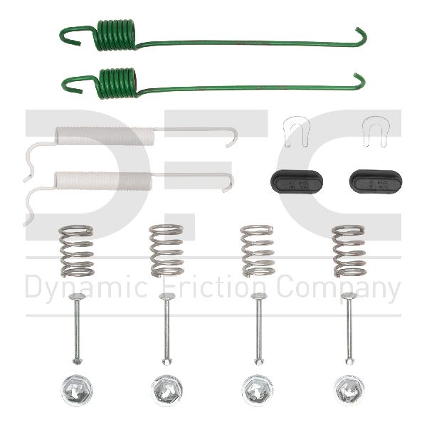 1998-2003 Toyota Sienna Drum Brake Hardware Kit - Rear (Dynamic Friction)