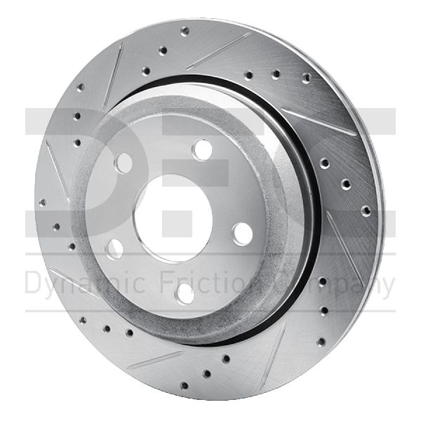 2011-2025 Dodge Durango Disc Brake Rotor - Rear Left (Dynamic Friction)