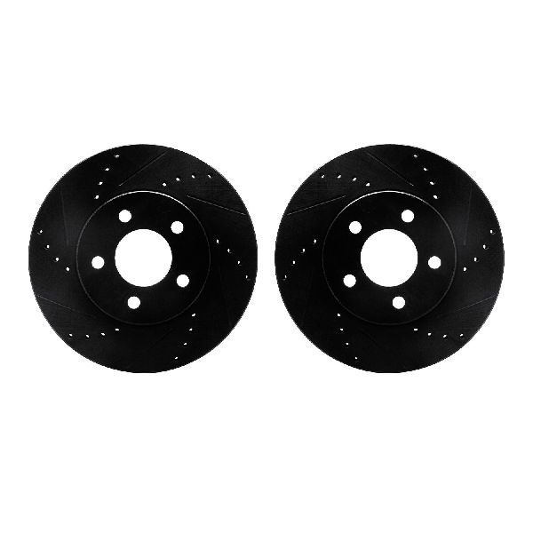 2005-2010 Ford Mustang Disc Brake Rotor Set - Front (Dynamic Friction)