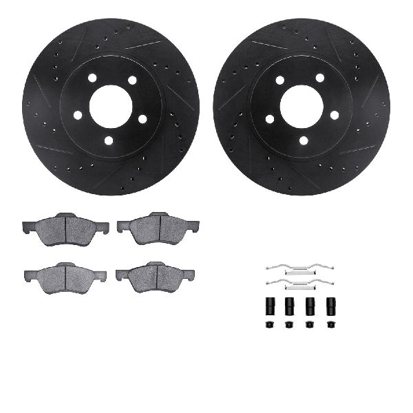 2009-2011 Mercury Mariner Disc Brake Kit - Front (Dynamic Friction)