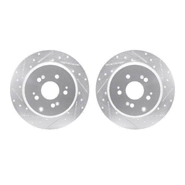 2011-2017 Honda Odyssey Disc Brake Rotor Set - Rear (Dynamic Friction)
