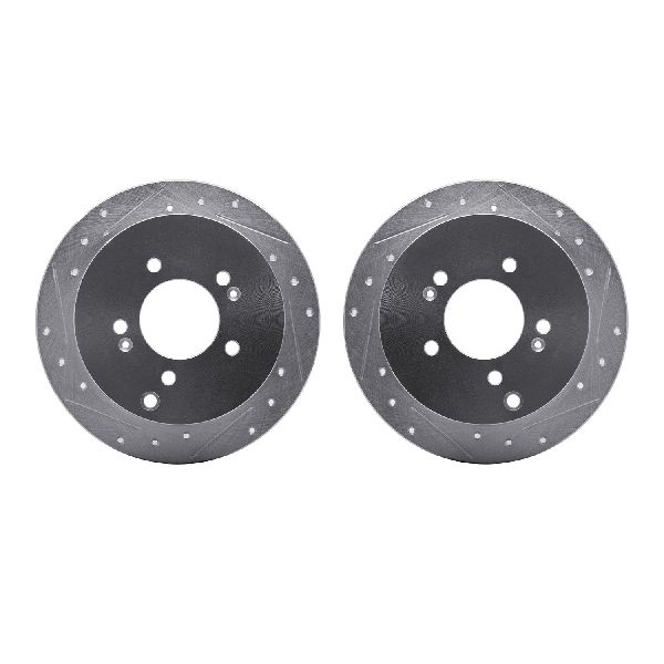 2005-2015 Hyundai Tucson Disc Brake Rotor Set - Rear (Dynamic Friction)