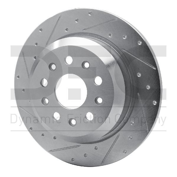 2018-2024 Jeep Wrangler Disc Brake Rotor - Rear Left (Dynamic Friction)