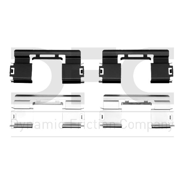 2011 Saab 9-4X Disc Brake Hardware Kit - Front (Dynamic Friction)