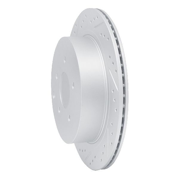 2014-2024 INFINITI Q50 Disc Brake Rotor - Rear Left (Dynamic Friction)