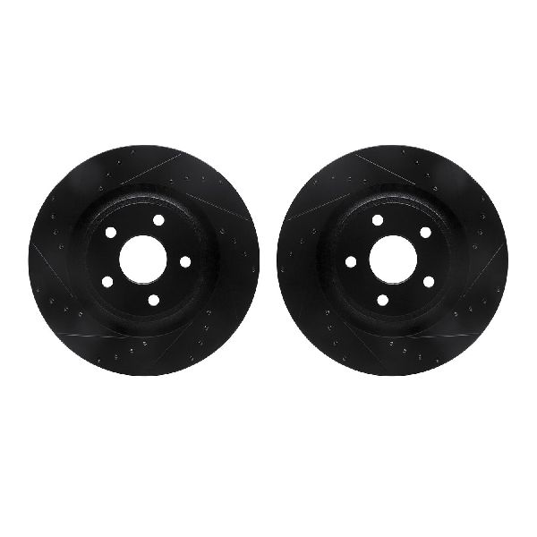 2006-2010 Jeep Grand Cherokee Disc Brake Rotor Set - Front (Dynamic Friction)