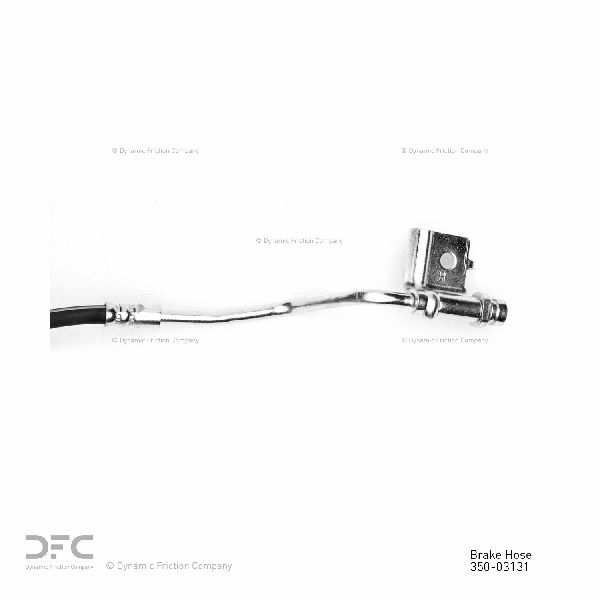 2012-2017 Hyundai Accent Brake Hydraulic Hose - Rear Right or Rear Right Upper (Dynamic Friction)